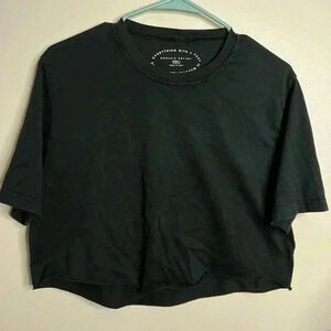 Fedeli Made in Italy Organic Cotton Crop Tee Size M